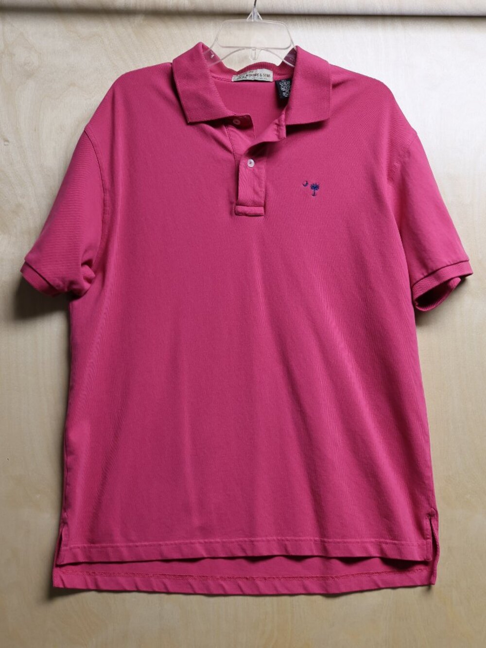 M. Dumas & Sons Pink Polo Men's Size Large